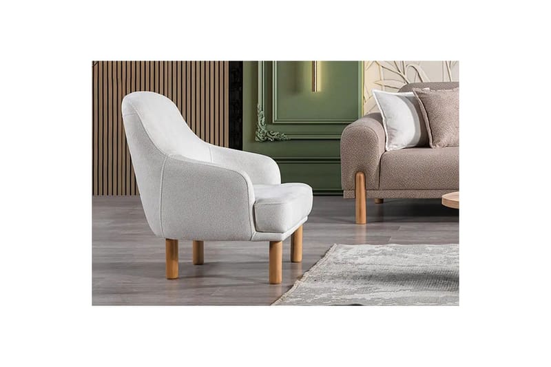 Astran Lænestol - Cremehvid - Møbler - Stole & lænestole - Lænestole