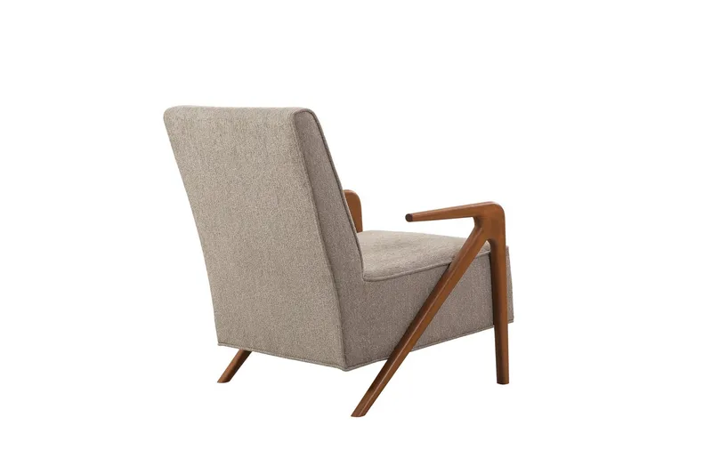 Austen Lænestol - Grå - Møbler - Stole & lænestole - Lænestole