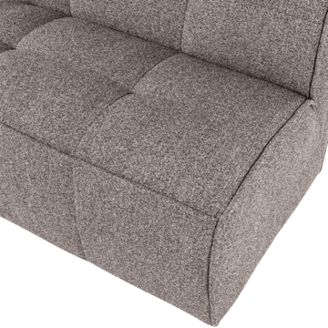 2-personers sofa Cluster - Mellembrun - Møbler - Stole & lænestole - Bænke