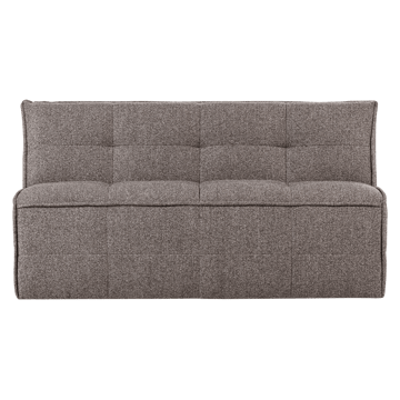 2-personers sofa Cluster - Mellembrun - Møbler - Stole & lænestole - Bænke