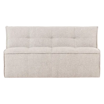 2-personers sofa Cluster - Sand - Møbler - Stole & lænestole - Bænke