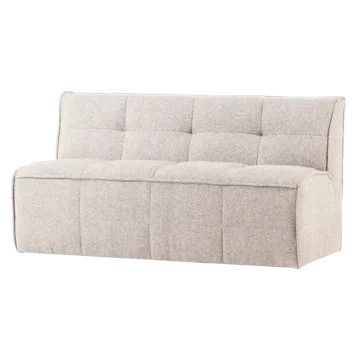 2-personers sofa Cluster - Sand - Møbler - Stole & lænestole - Bænke