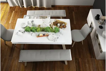4You Bord Hvid - VOX - Møbler - Stole & lænestole - Bænke - Entrébænk