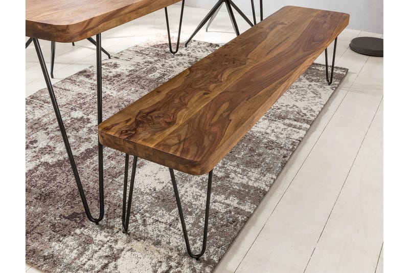 Agamveer Bænk - Træ / natur - Møbler - Stole & lænestole - Bænke - Entrébænk