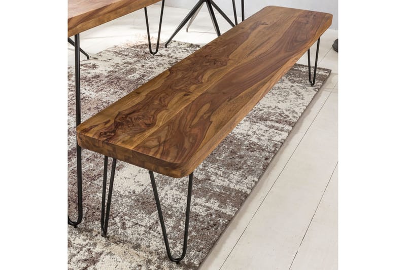 Agamveer Bænk - Træ / natur - Møbler - Stole & lænestole - Bænke - Entrébænk