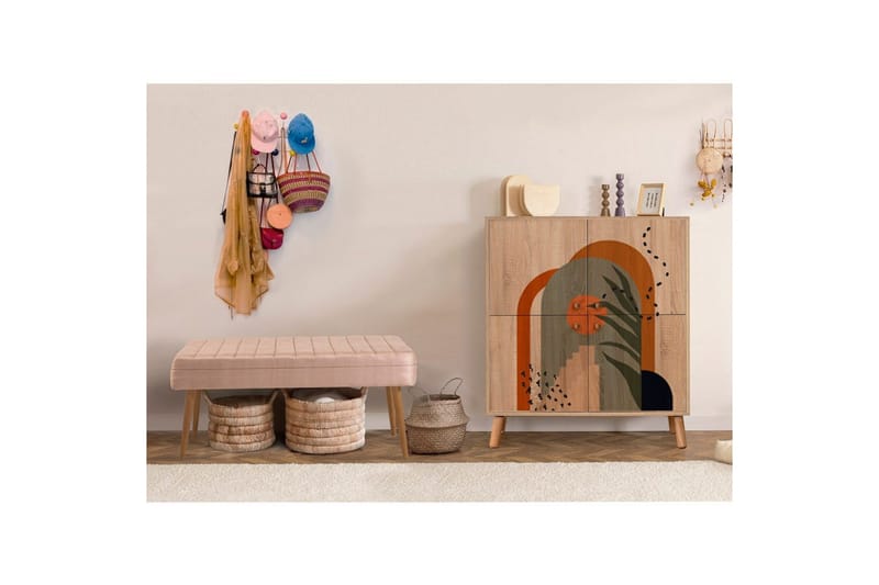 Anaya Skobänk 105 cm - Møbler - Stole & lænestole - Bænke - Skohylde med bænk