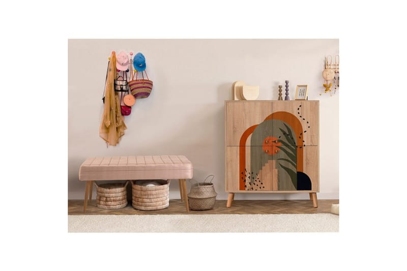 Anaya Skobänk 105 cm - Møbler - Stole & lænestole - Bænke - Skohylde med bænk