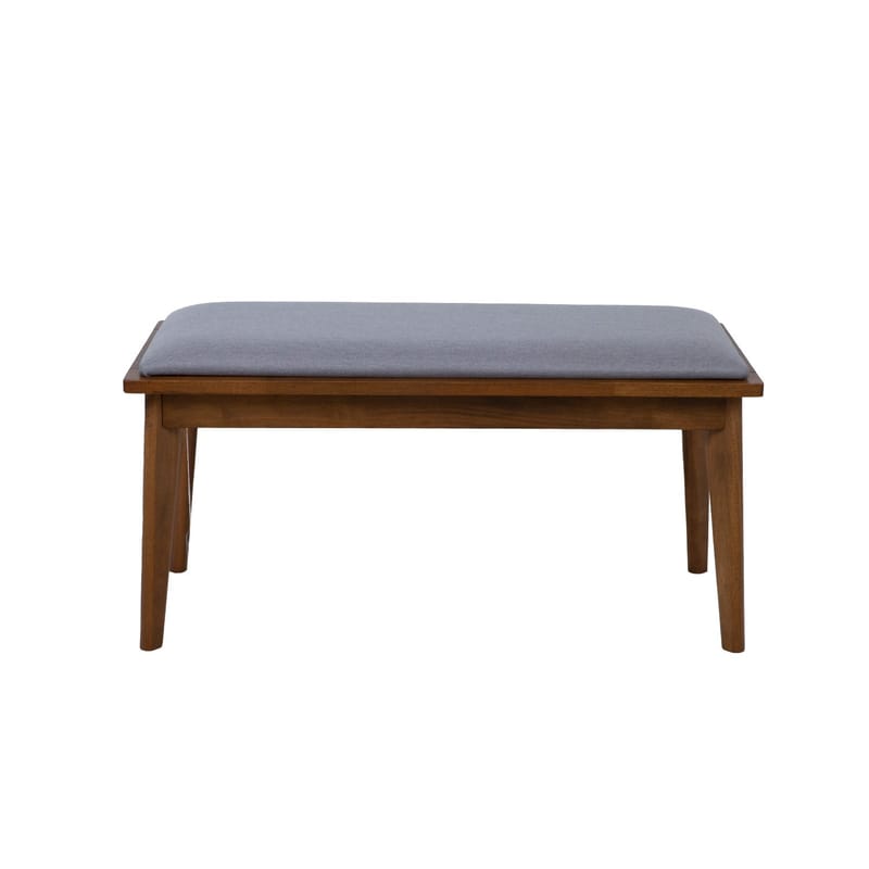 Bænk HOME4YOU Jesper grå - grå - Møbler - Stole & lænestole - Bænke - Entrébænk