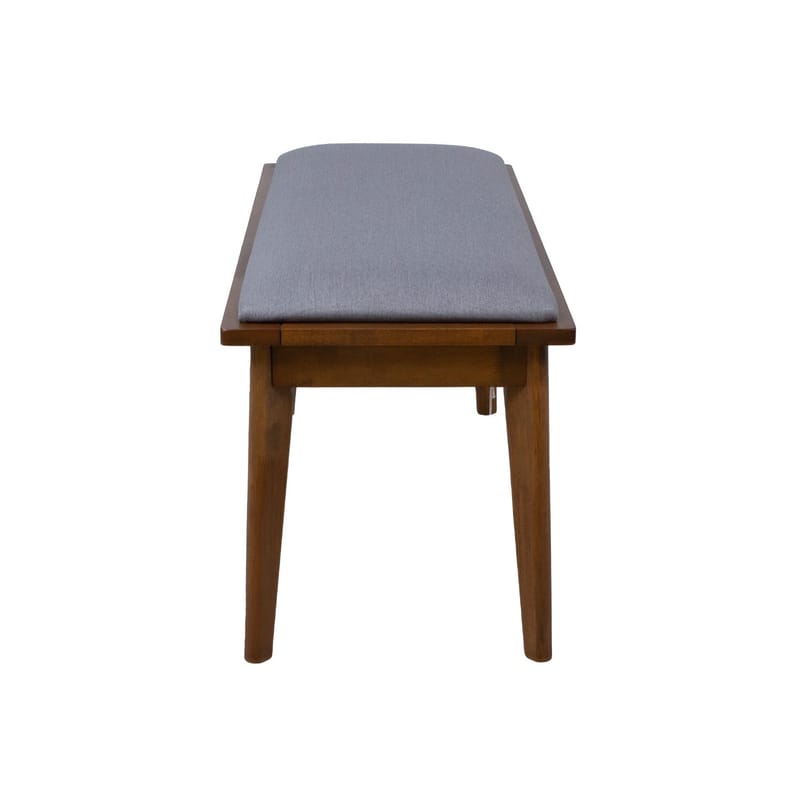 Bænk HOME4YOU Jesper grå - grå - Møbler - Stole & lænestole - Bænke - Entrébænk