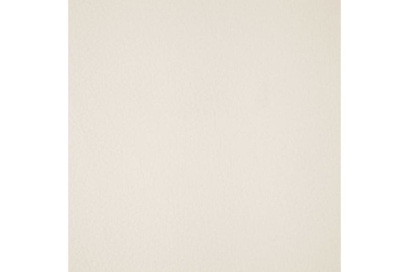 Bænk I Kunstlæder 139,5 Cm Cremefarvet - Creme - Bænk med ryglæn - Bænke