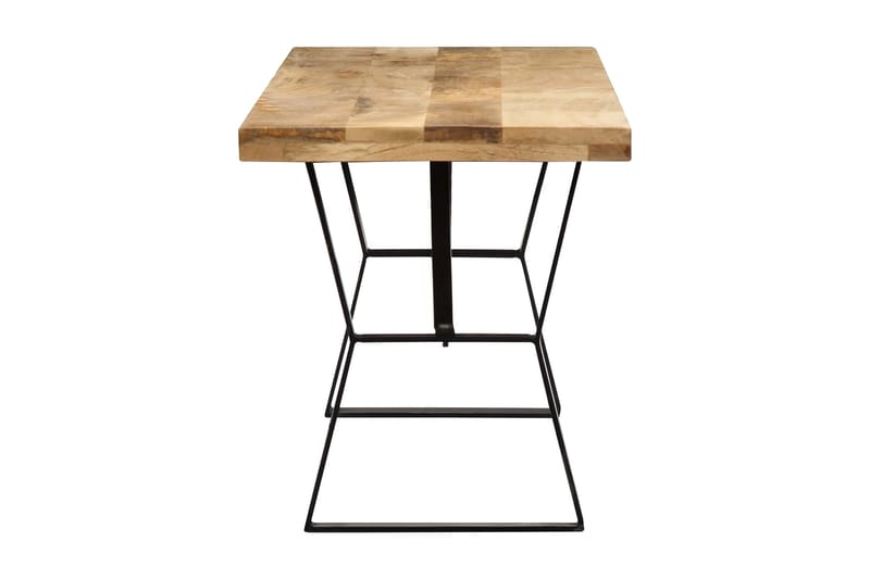 Bænk I Massivt Mangotræ 110 Cm - Brun - Møbler - Stole & lænestole - Bænke - Entrébænk