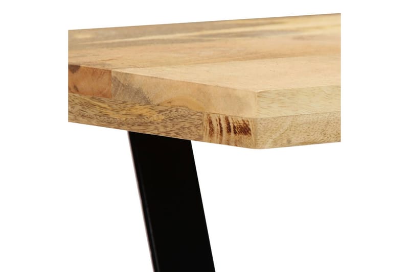 Bænk I Massivt Mangotræ 110 Cm - Brun - Møbler - Stole & lænestole - Bænke - Entrébænk
