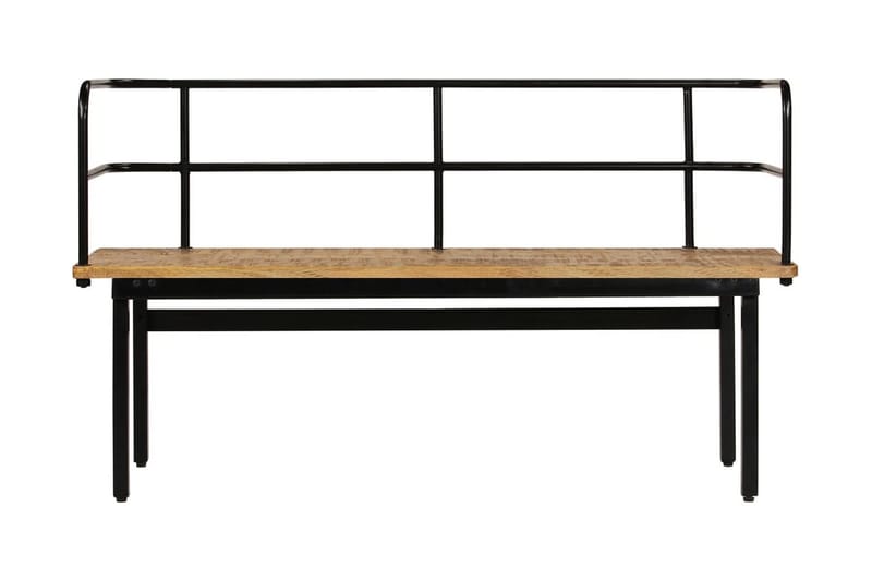 Bænk I Massivt Mangotræ 120 X 40 X 70 Cm - Brun - Møbler - Stole & lænestole - Bænke
