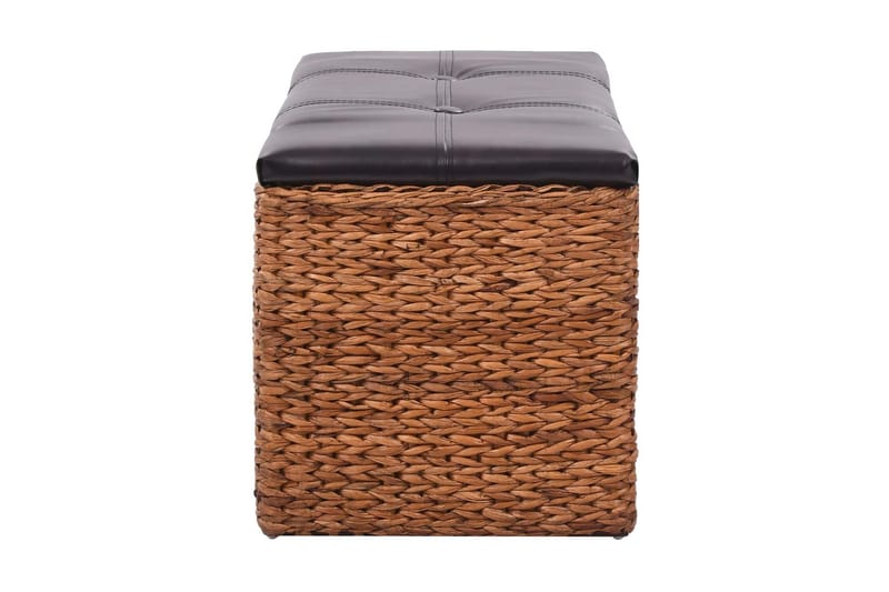Bænk Med 2 Kurve Søgræs 71 X 40 X 42 Cm Brun - Brun - Møbler - Stole & lænestole - Bænke - Entrébænk - Entrébænk med opbevaring