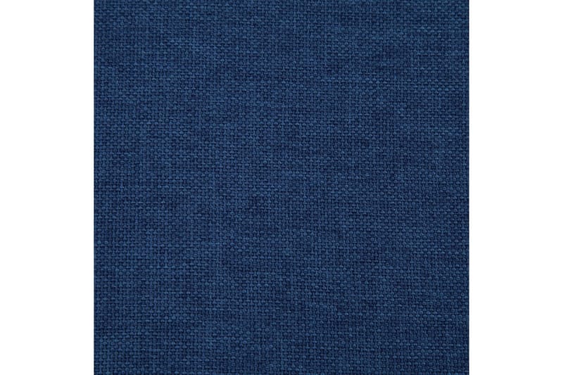 Bænk Med Opbevaringsrum 116 Cm Polyester Blå - Blå - Møbler - Stole & lænestole - Bænke - Entrébænk - Entrébænk med opbevaring