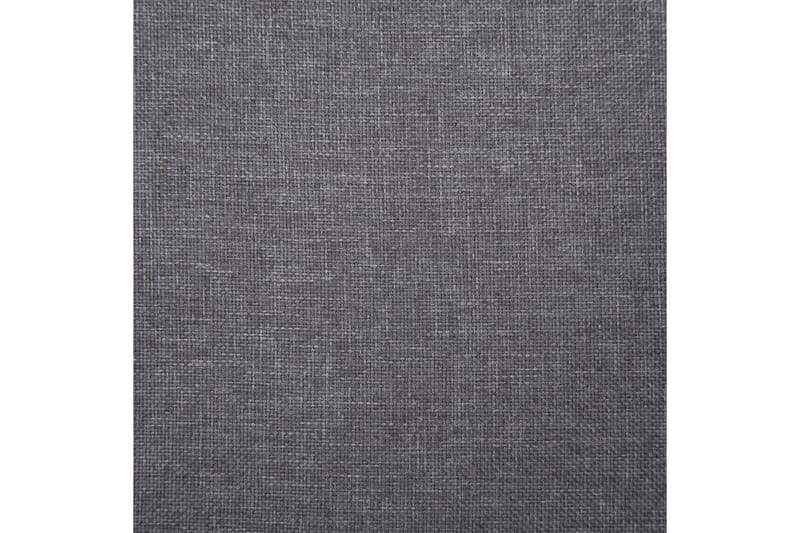 Bænk Med Opbevaringsrum 116 Cm Polyester Lysegrå - Grå - Møbler - Stole & lænestole - Bænke - Entrébænk - Entrébænk med opbevaring