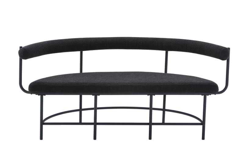 Stallhagen x Josefin Lustig Bænk 165 cm, Sort
