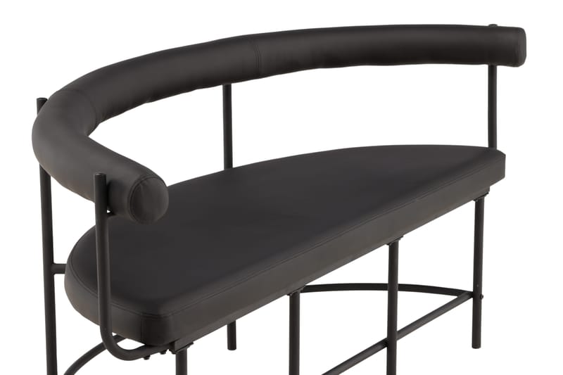 Stallhagen x Josefin Lustig Siddebænk 165 cm - Sort - Møbler - Stole & lænestole - Bænke - Bænk med ryglæn