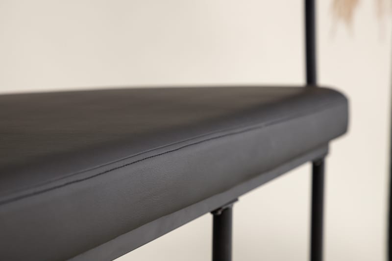 Stallhagen x Josefin Lustig Siddebænk 165 cm - Sort - Møbler - Stole & lænestole - Bænke - Bænk med ryglæn