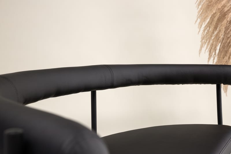 Stallhagen x Josefin Lustig Siddebænk 165 cm - Sort - Møbler - Stole & lænestole - Bænke - Bænk med ryglæn