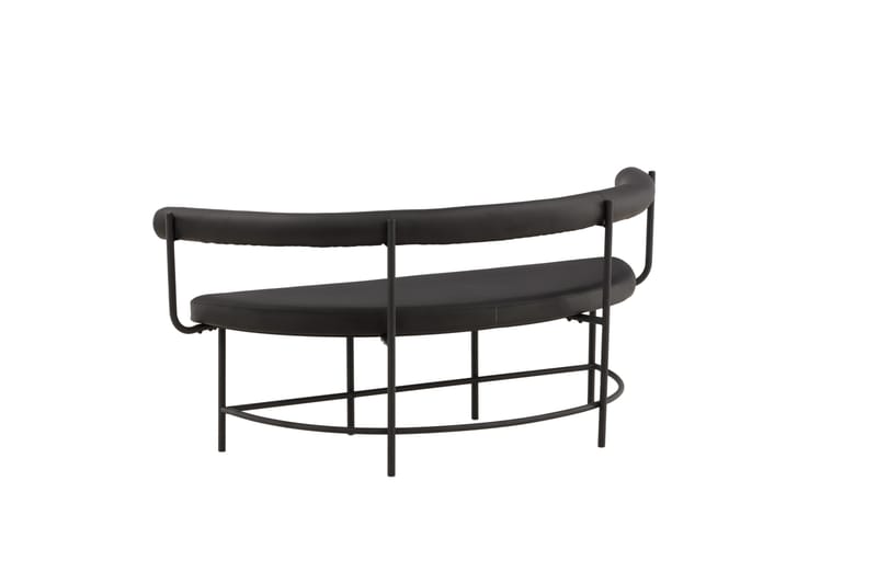 Stallhagen x Josefin Lustig Siddebænk 165 cm - Sort - Møbler - Stole & lænestole - Bænke - Bænk med ryglæn