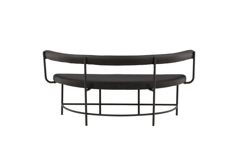 Stallhagen x Josefin Lustig Siddebænk 165 cm - Sort - Møbler - Stole & lænestole - Bænke - Bænk med ryglæn