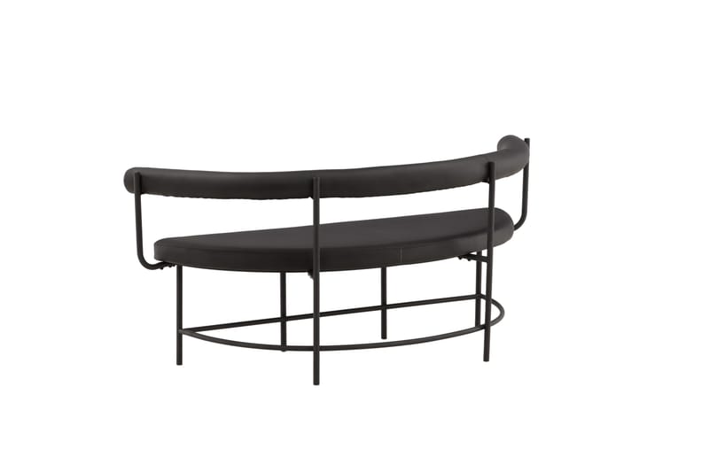 Stallhagen x Josefin Lustig Siddebænk 165 cm - Sort - Møbler - Stole & lænestole - Bænke - Bænk med ryglæn