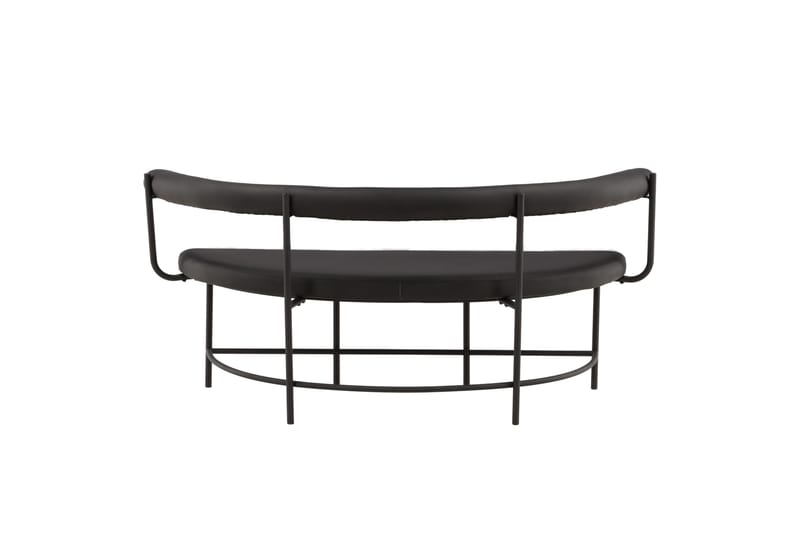 Stallhagen x Josefin Lustig Siddebænk 165 cm - Sort - Møbler - Stole & lænestole - Bænke - Bænk med ryglæn