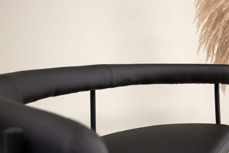 Stallhagen x Josefin Lustig Siddebænk 165 cm - Sort - Møbler - Stole & lænestole - Bænke - Bænk med ryglæn