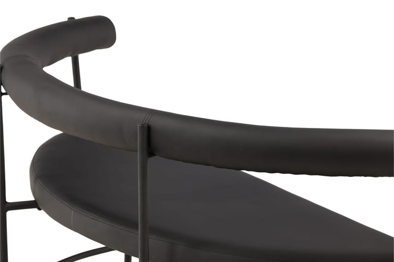 Stallhagen x Josefin Lustig Siddebænk 165 cm - Sort - Møbler - Stole & lænestole - Bænke - Bænk med ryglæn