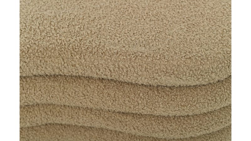 Bænk Valvik med Organisk Form - Beige - Møbler - Stole & lænestole - Bænke - Entrébænk