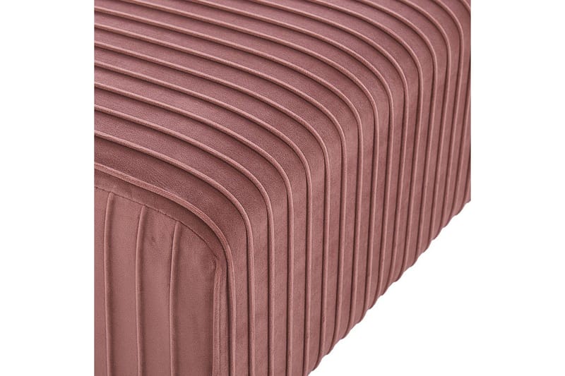 Bænk Paterson Rosa/guld - Rosa/guld - Møbler - Stole & lænestole - Bænke - Entrébænk