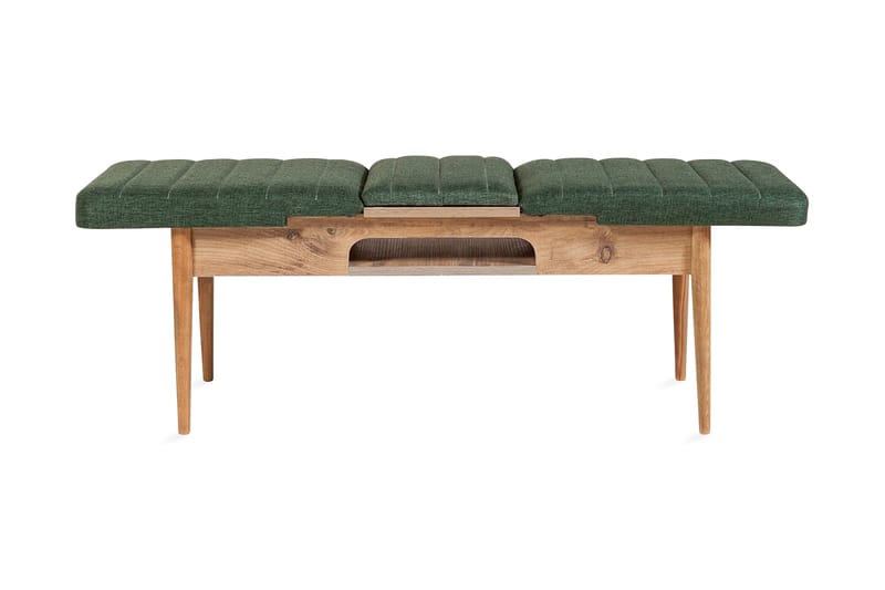 Corralez Bænk 51 cm - Træ/natur/Grøn - Møbler - Stole & lænestole - Bænke - Entrébænk
