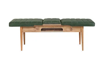 Corralez Bænk 51 cm - Træ/natur/Grøn - Møbler - Stole & lænestole - Bænke - Entrébænk