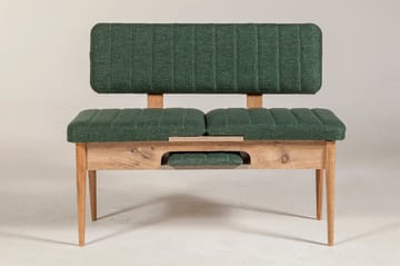 Corralez Bænk 85 cm - Træ/natur/Grøn - Møbler - Stole & lænestole - Bænke