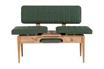 Corralez Bænk 85 cm - Træ/natur/Grøn - Møbler - Stole & lænestole - Bænke