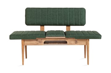 Corralez Bænk 85 cm - Træ/natur/Grøn - Møbler - Stole & lænestole - Bænke