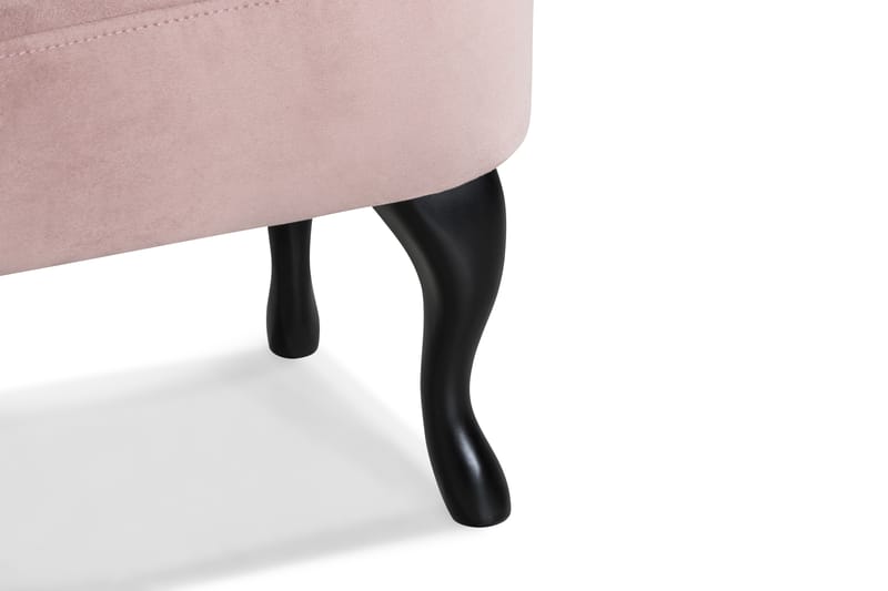 Dahlia Bænk - Lys Rosa Velour - Møbler - Stole & lænestole - Bænke - Entrébænk