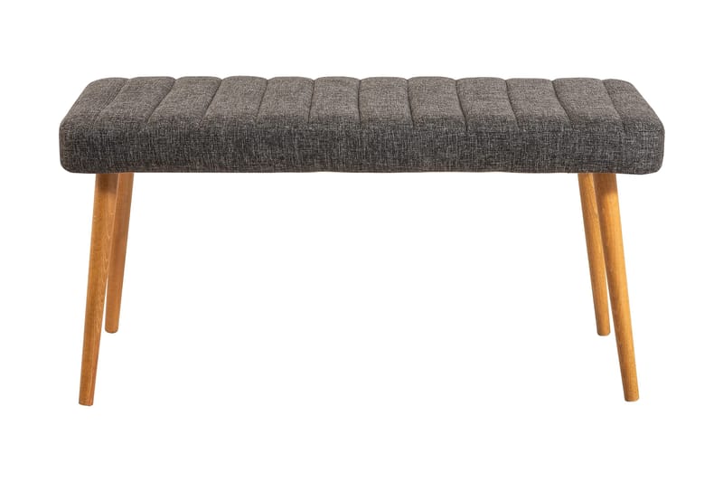 Derpele Bænk - Antracit - Møbler - Stole & lænestole - Bænke - Entrébænk