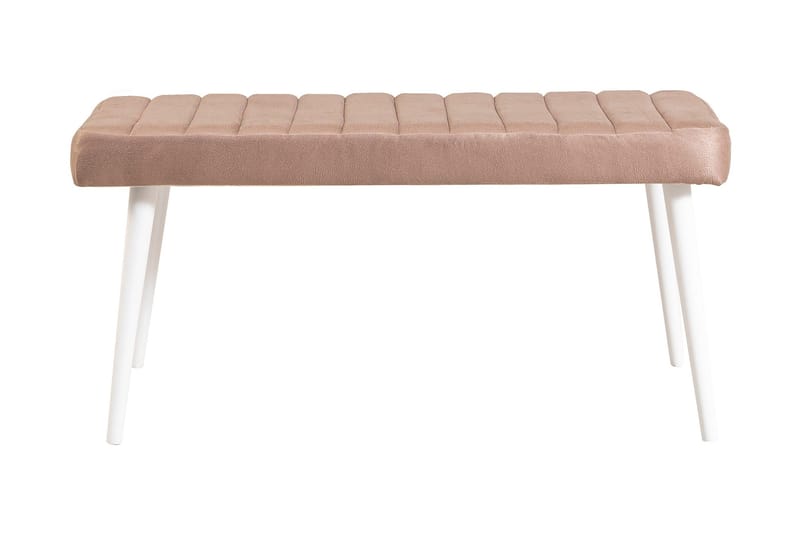 Derpele Bænk - Hvid/Antracit - Møbler - Stole & lænestole - Bænke - Entrébænk