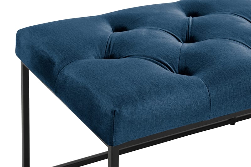 Donte Siddebænk 120 cm Dybhæftet - Blå - Møbler - Stole & lænestole - Bænke - Entrébænk