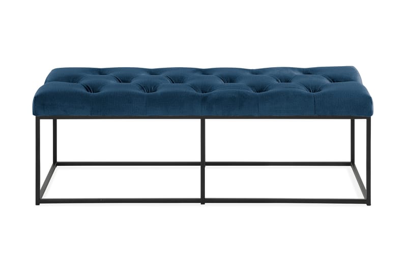 Donte Siddebænk 120 cm Dybhæftet - Blå - Møbler - Stole & lænestole - Bænke - Entrébænk