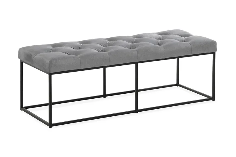 Donte Siddebænk 120 cm Dybhæftet - Grå - Møbler - Stole & lænestole - Bænke - Entrébænk