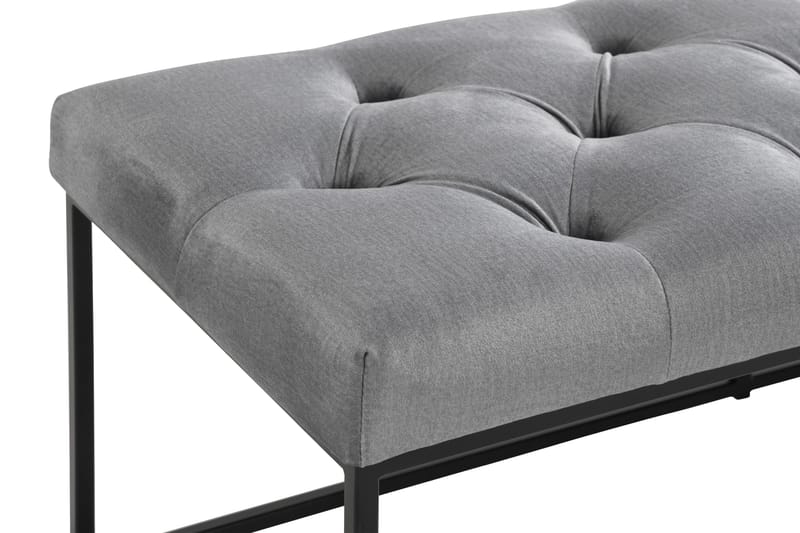 Donte Siddebænk 120 cm Dybhæftet - Grå - Møbler - Stole & lænestole - Bænke - Entrébænk