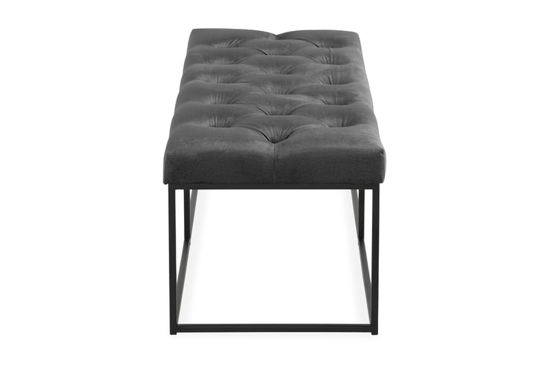 Donte Siddebænk 120 cm Dybhæftet - Mørkegrå - Møbler - Stole & lænestole - Bænke - Entrébænk