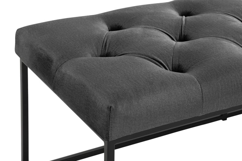 Donte Siddebænk 120 cm Dybhæftet - Mørkegrå - Møbler - Stole & lænestole - Bænke - Entrébænk