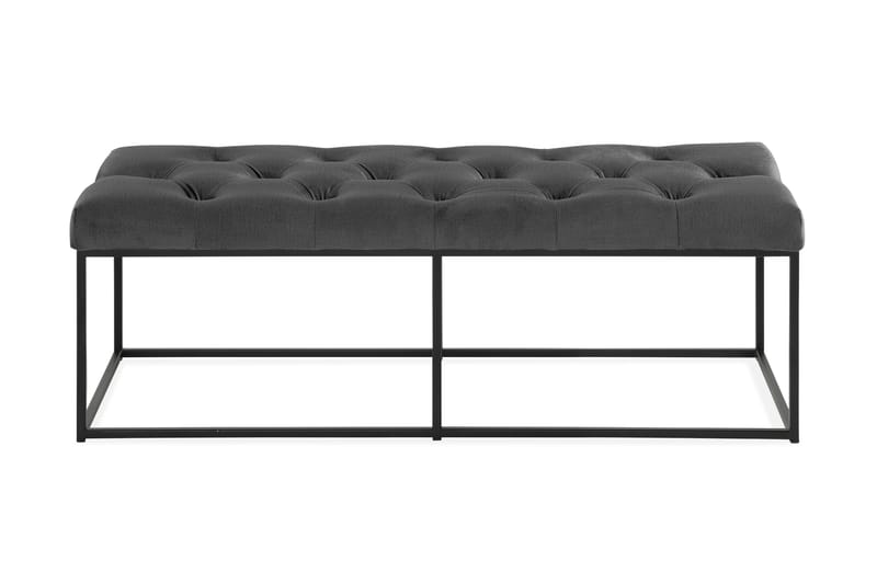 Donte Siddebænk 120 cm Dybhæftet - Mørkegrå - Møbler - Stole & lænestole - Bænke - Entrébænk