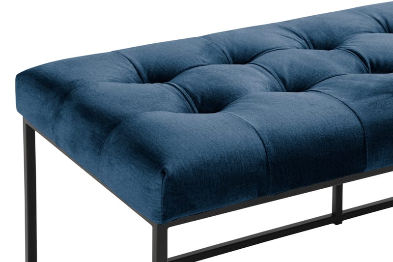 Donte Siddebænk 120 cm Square - Blå - Møbler - Stole & lænestole - Bænke - Entrébænk
