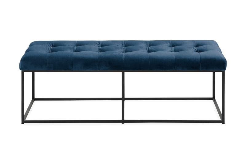 Donte Siddebænk 120 cm Square - Blå - Møbler - Stole & lænestole - Bænke - Entrébænk