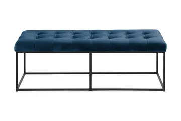 Donte Siddebænk 120 cm Square - Blå - Møbler - Stole & lænestole - Bænke - Entrébænk